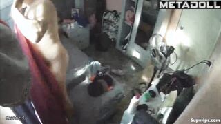 Husband won't let his naked wife get dressed and licks her hot pussy