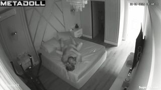A brutal bearded man intensely fucks his skinny girlfriend