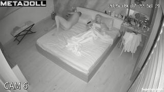 Horny blonde takes off her panties as soon as she sees her boyfriend's cock