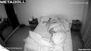 Sexy beauty won't let her boyfriend sleep until she gets laid