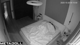 A cunning, skinny cutie pesters her boyfriend to have sex