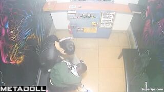 Young Asian couple caresses each other in a karaoke room