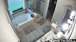 This couple's morning started like this (bathroom porn)