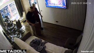 She sucked him and he watched TV (nice christmas evening)
