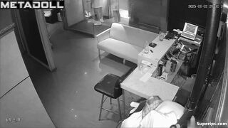 Hidden cam in two places - locker room and in the club