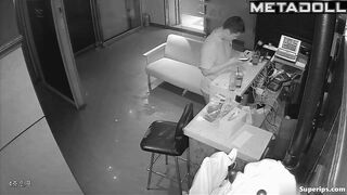 Hidden cam in two places - locker room and in the club