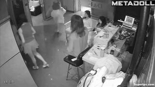 Hidden cam in two places - locker room and in the club