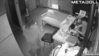 Hidden cam in two places - locker room and in the club