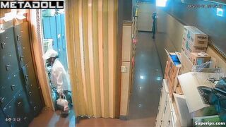 Hidden cam in two places - locker room and in the club