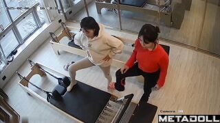 Hidden public cam fixed medical exercises, look now
