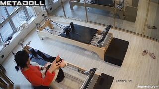 Hidden public cam fixed medical exercises, look now