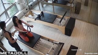 Hidden public cam fixed medical exercises, look now