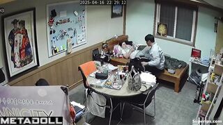Asian couple wants to cum after dinner, spy camera