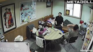 Asian couple wants to cum after dinner, spy camera