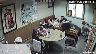 Asian couple wants to cum after dinner, spy camera