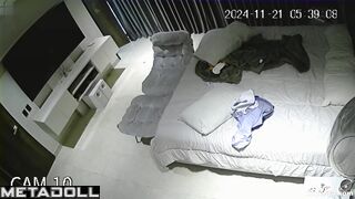 A typical day in bed after a breakup (naked curvy girl)