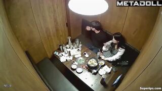 She is very glad that their first date took place at a sushi bar