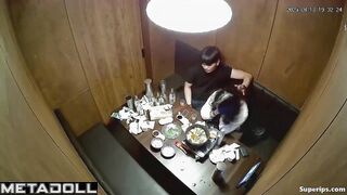 She is very glad that their first date took place at a sushi bar