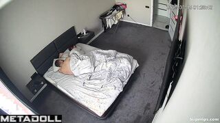 Slim lady likes everything he does with her on weekends in bed