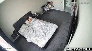 Slim lady likes everything he does with her on weekends in bed