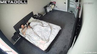 Slim lady likes everything he does with her on weekends in bed