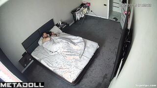 Slim lady likes everything he does with her on weekends in bed