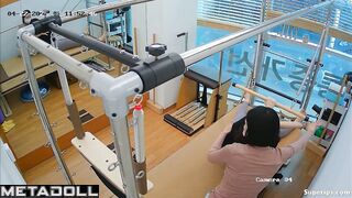 Medical exercises in the asian hospital / hidden cam