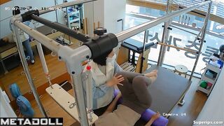 Medical exercises in the asian hospital / hidden cam