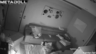 She loves to lie on the floor with him and have fun