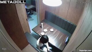 She thanked him with blowjob for the most delicious sushi
