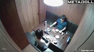 She thanked him with blowjob for the most delicious sushi