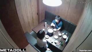 She thanked him with blowjob for the most delicious sushi