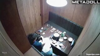 She thanked him with blowjob for the most delicious sushi