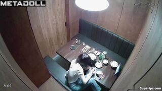 She thanked him with blowjob for the most delicious sushi