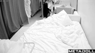 She gets excited by her own moans during masturbation