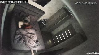 Spouses love to satisfy each other at night (bedroom scenes)