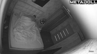 Spouses love to satisfy each other at night (bedroom scenes)