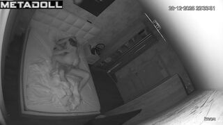 They love to satisfy each other at night, spy camera