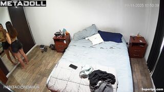 Man quickly fucked his wife and ran to his sexy lover