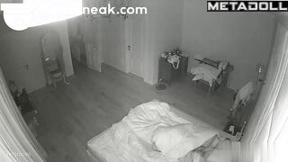 Husband and wife will never guess that their neighbors are watching them