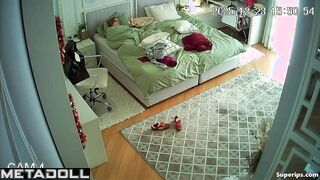 She fell asleep immediately after the orgasm, enjoy