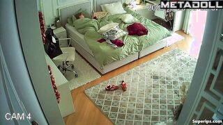She fell asleep immediately after the orgasm, enjoy
