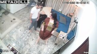 He likes to enter her plump ass - hidden home camera