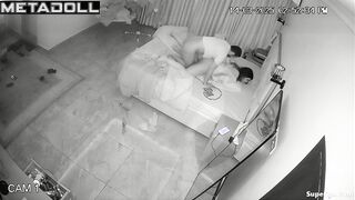 He likes to enter her plump ass - hidden home camera
