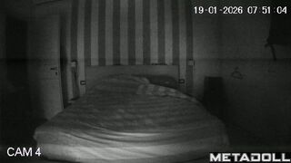 Husband caught her masturbating and licking nipples