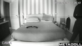 Milf always licks her horny nipples during masturbation