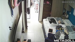 Husband always watches her through a hidden camera