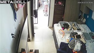 Husband always watches her through a hidden camera