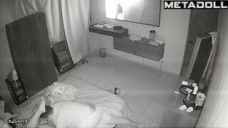 Great evening with deep pussy penetration - spy cam
