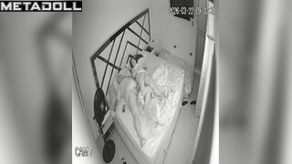 Chubby man was very tired when he fucked her, look